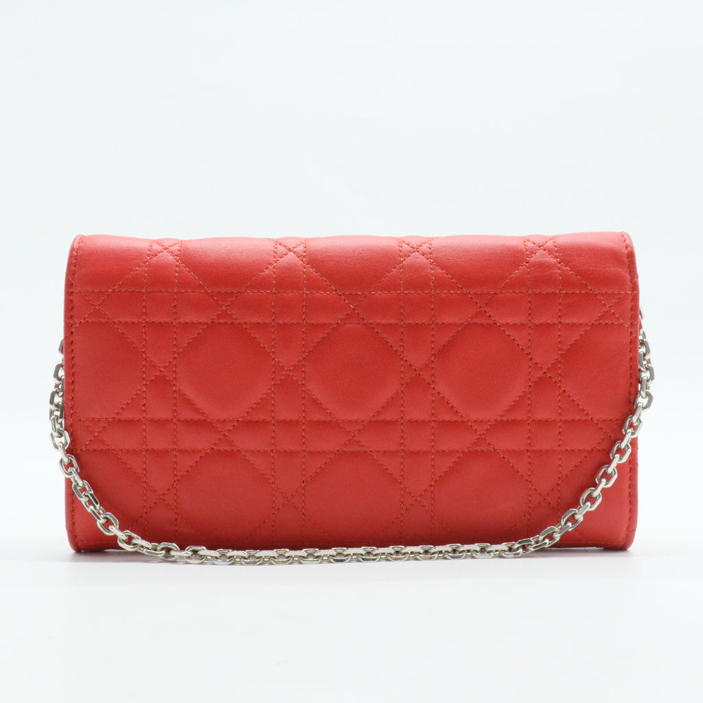 Miss Dior Rendez Vous Chain Wallet Cannage Quilt Lambskin