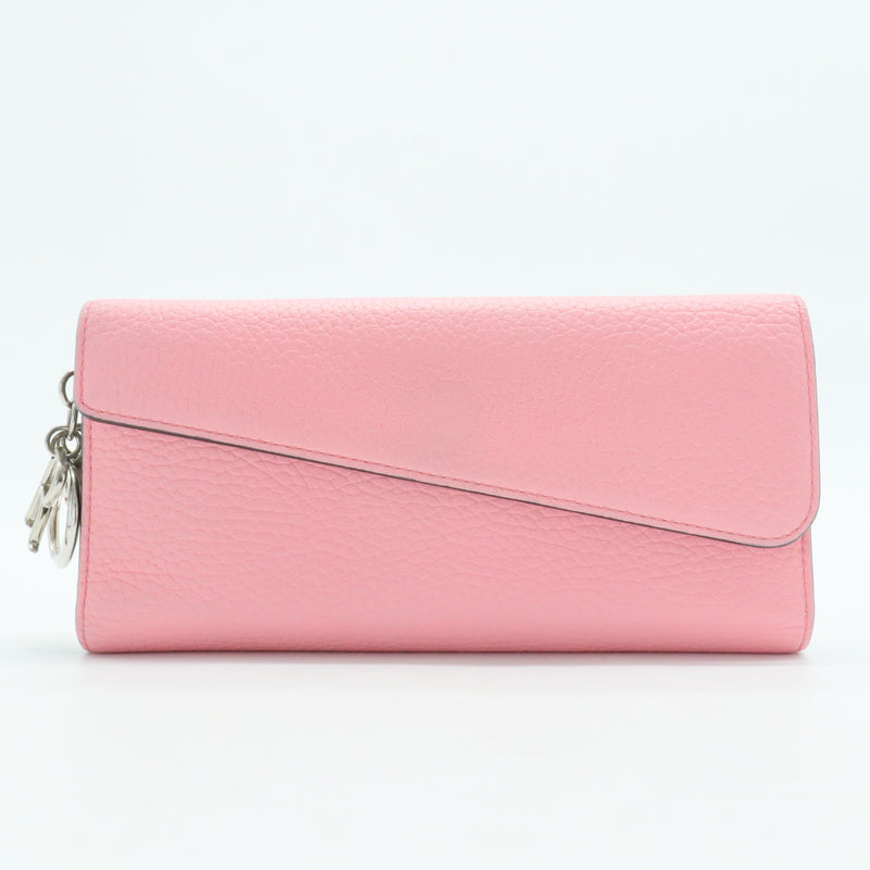 Smooth Calfskin Diorissimo Long Wallet