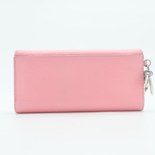 Smooth Calfskin Diorissimo Long Wallet