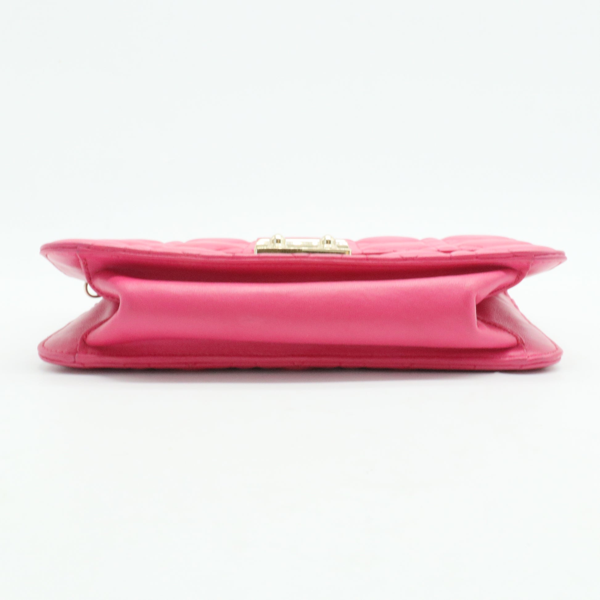 Miss Dior Flap Bag Cannage Quilt Lambskin Small