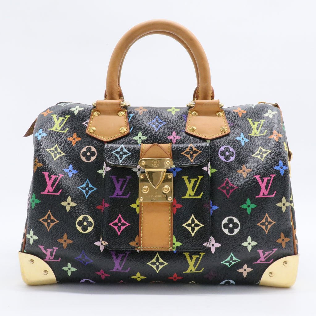 Speedy Handbag Monogram Multicolor 30