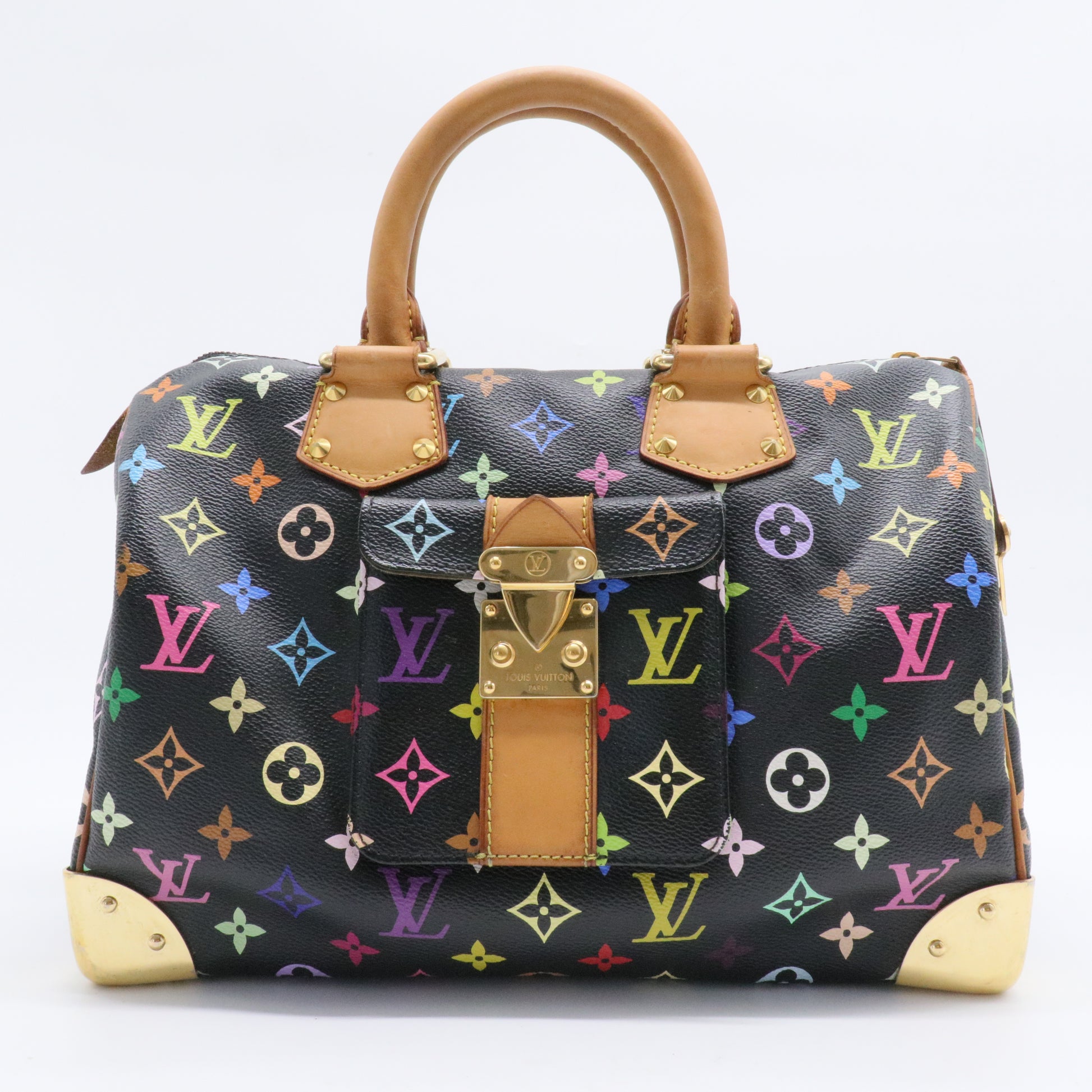 Speedy Handbag Monogram Multicolor 30