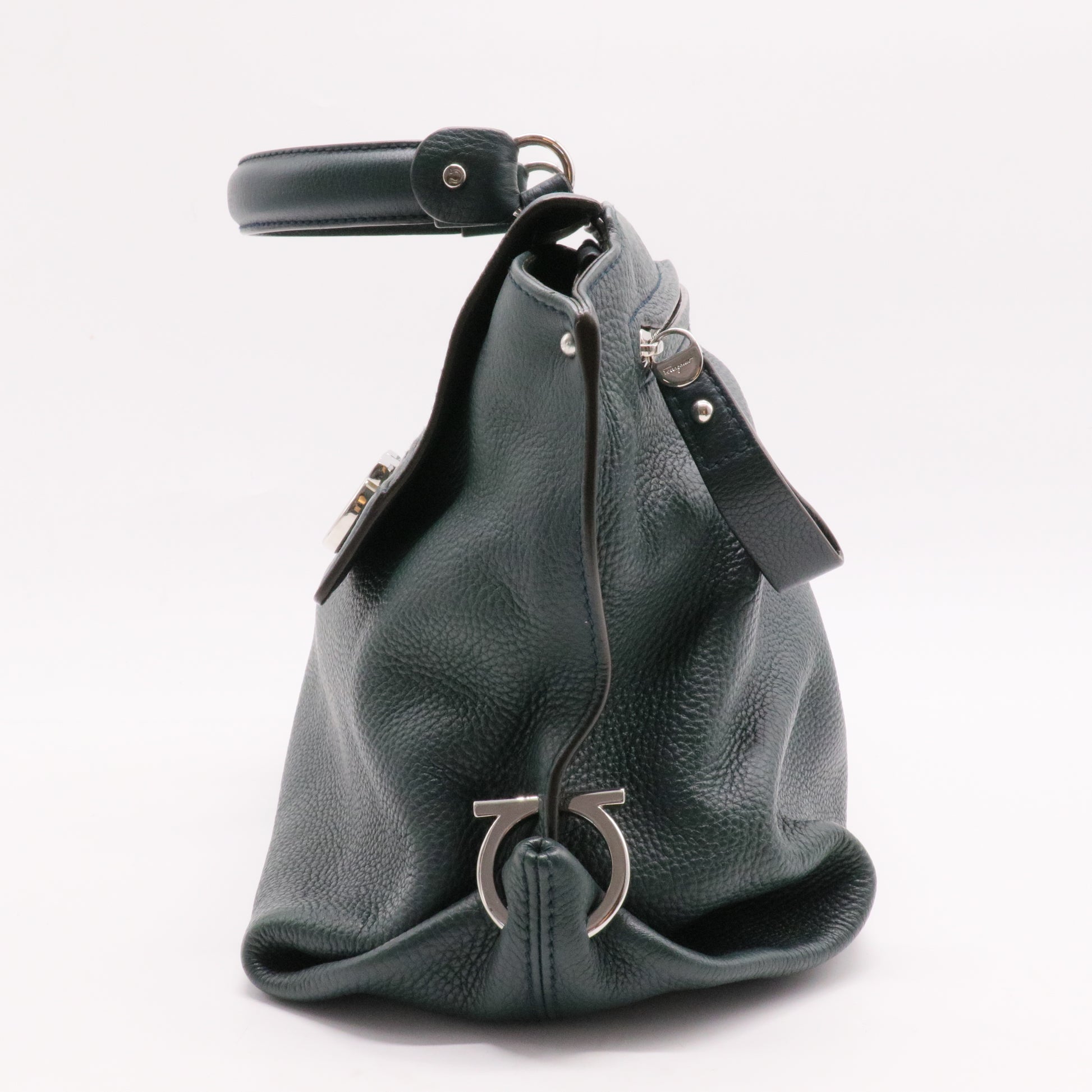 Sofia Satchel Pebbled Leather Medium