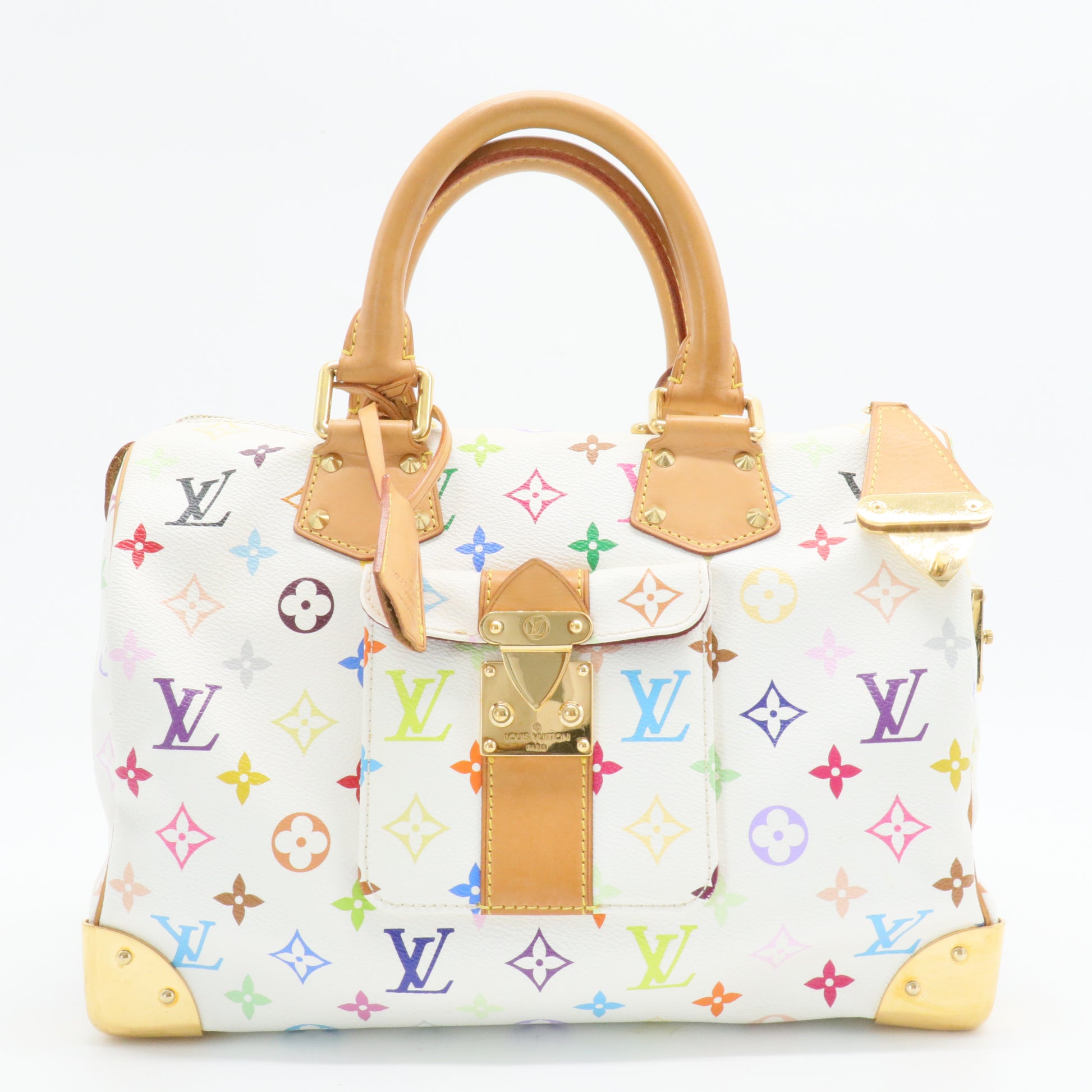 Speedy Handbag Monogram Multicolor 30