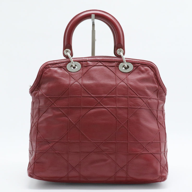 Granville Satchel Cannage Quilt Leather Medium