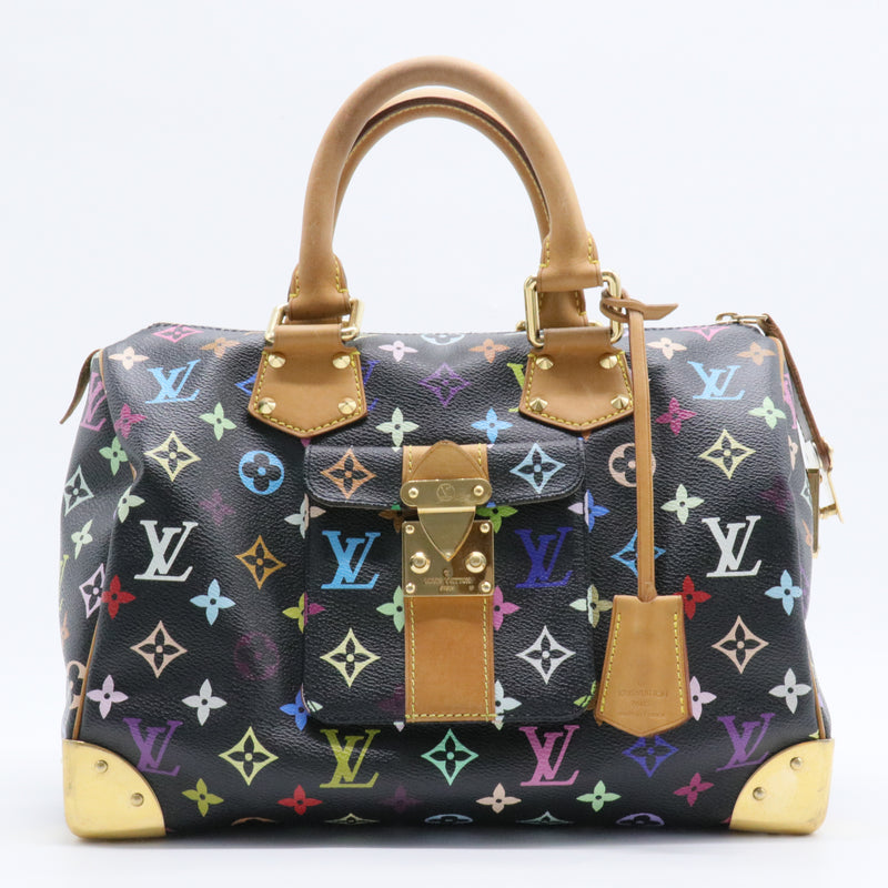 Speedy Handbag Monogram Multicolor 30