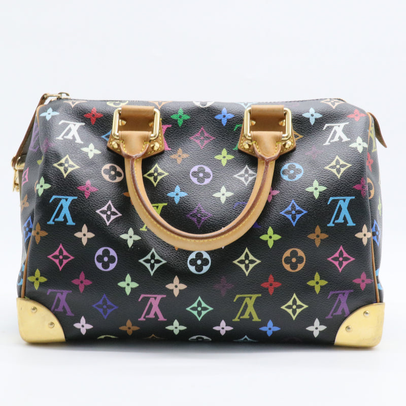 Speedy Handbag Monogram Multicolor 30