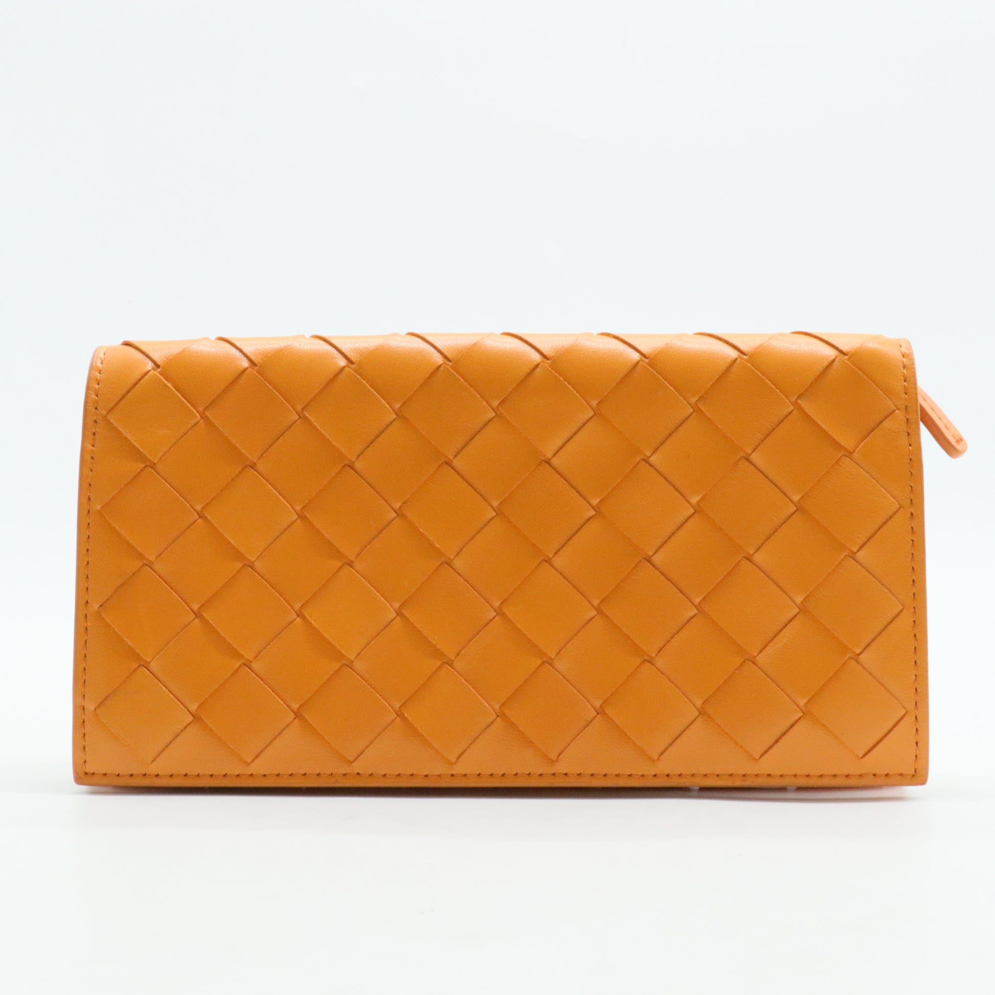 Trifold Wallet Intrecciato Nappa
