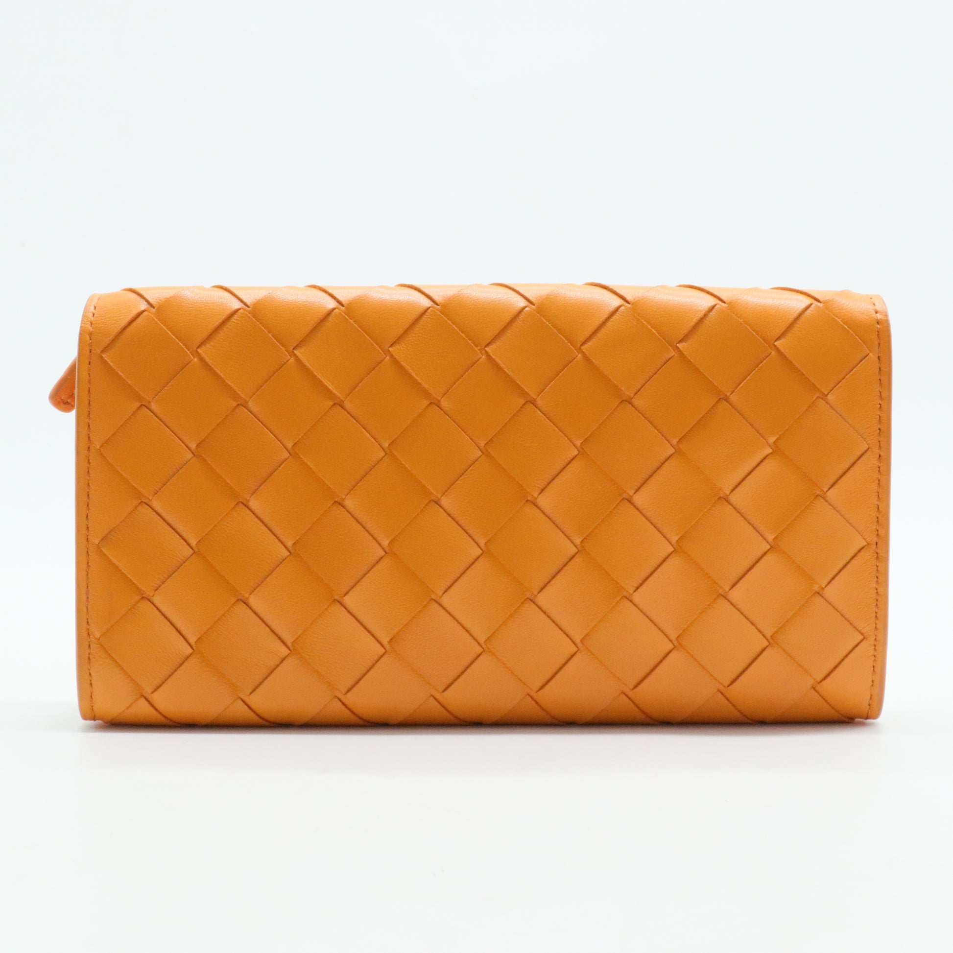 Trifold Wallet Intrecciato Nappa