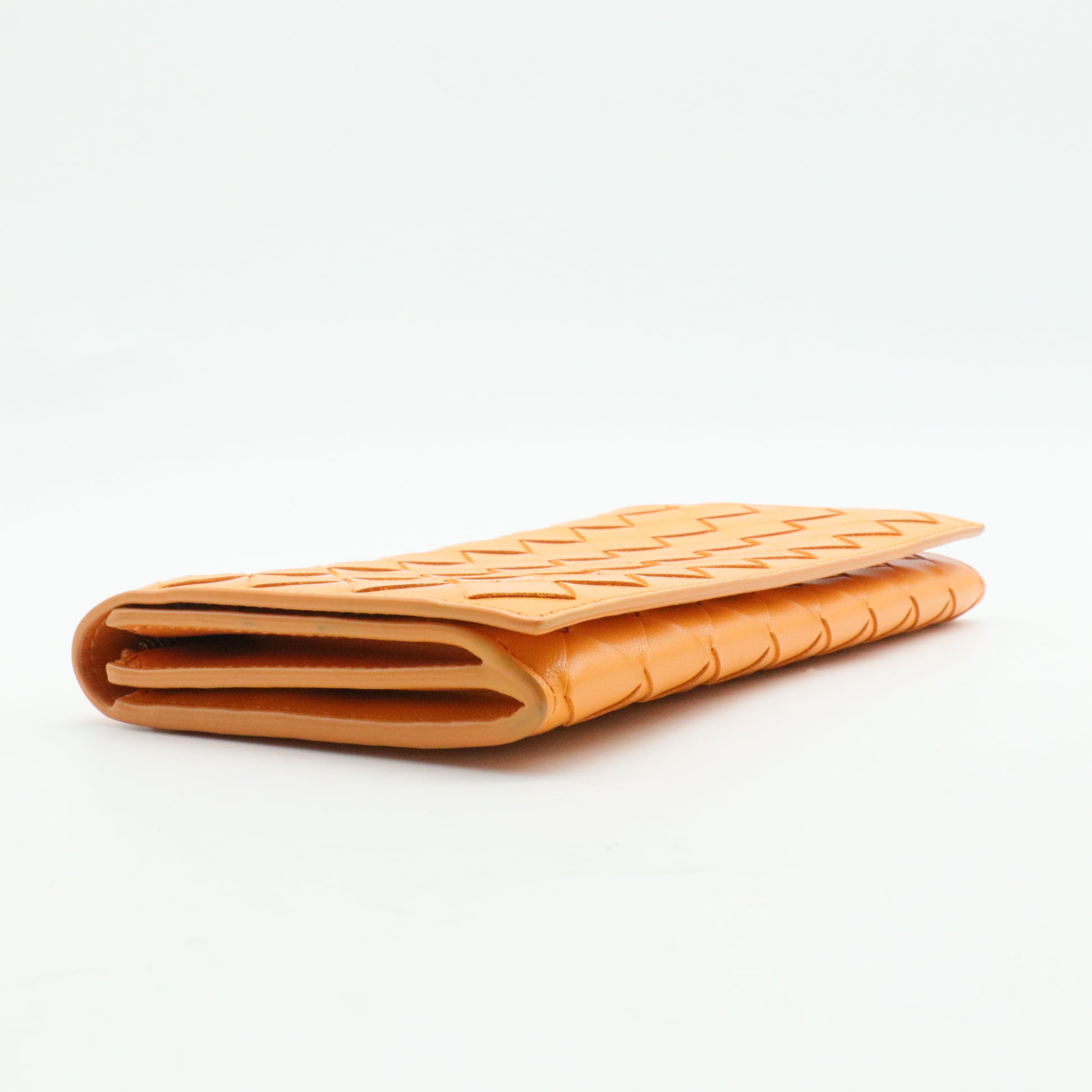 Trifold Wallet Intrecciato Nappa