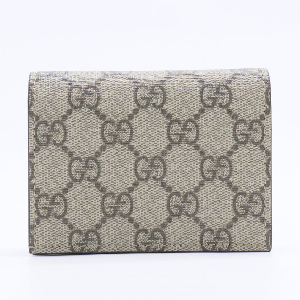 Cherries French Wallet GG Coated Canvas Compact