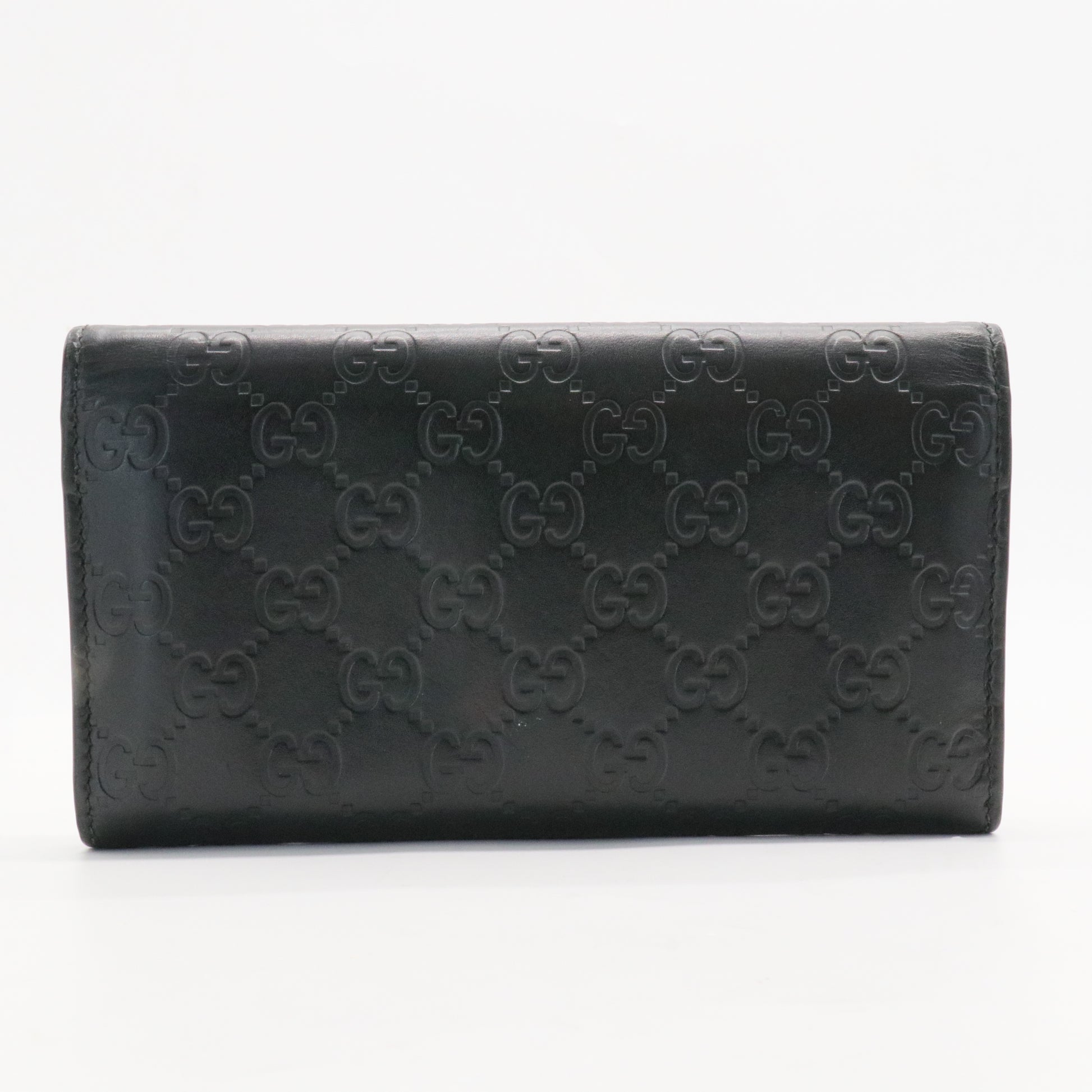 Icon Continental Wallet Guccissima Leather