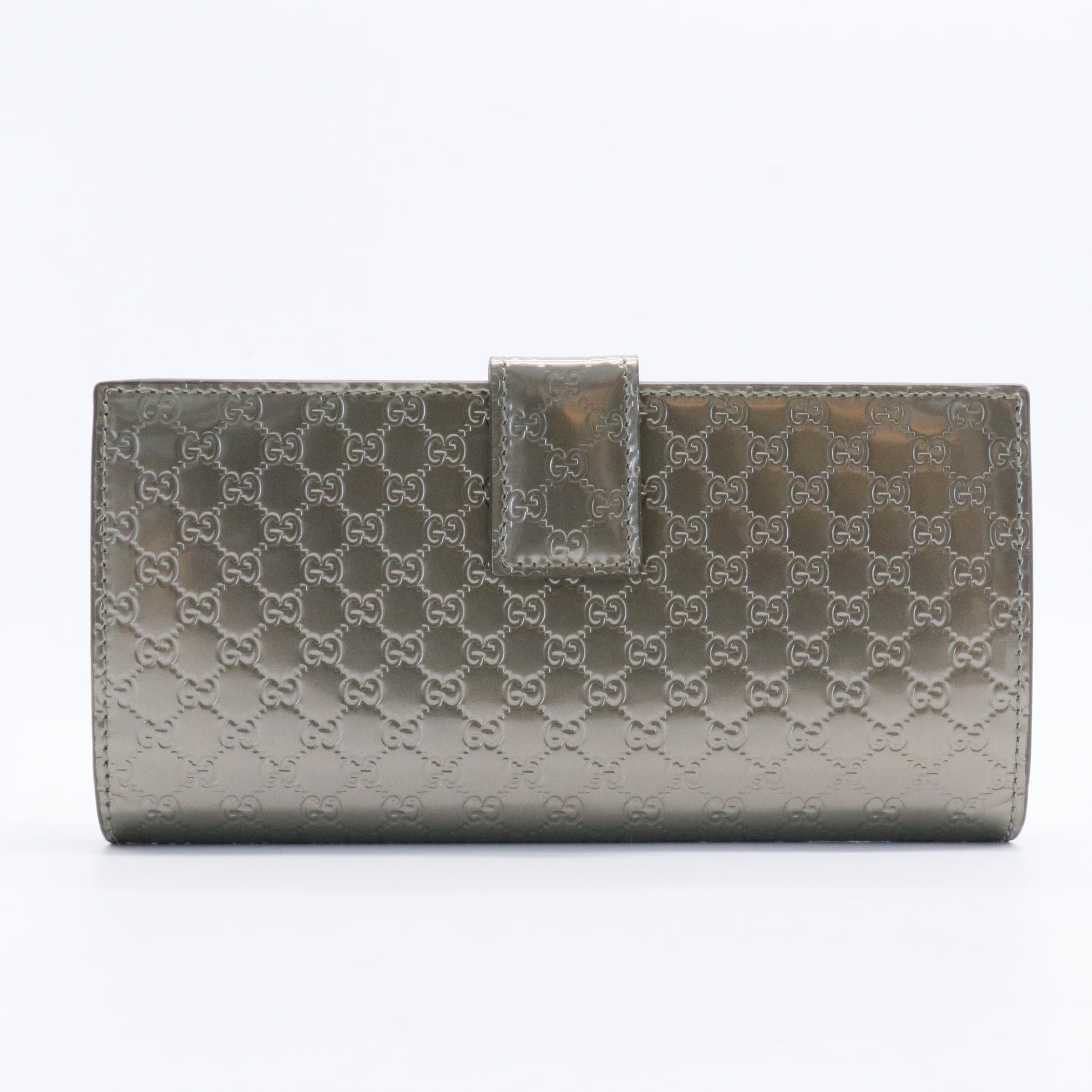 Continental Flap Wallet Guccissima Leather Long
