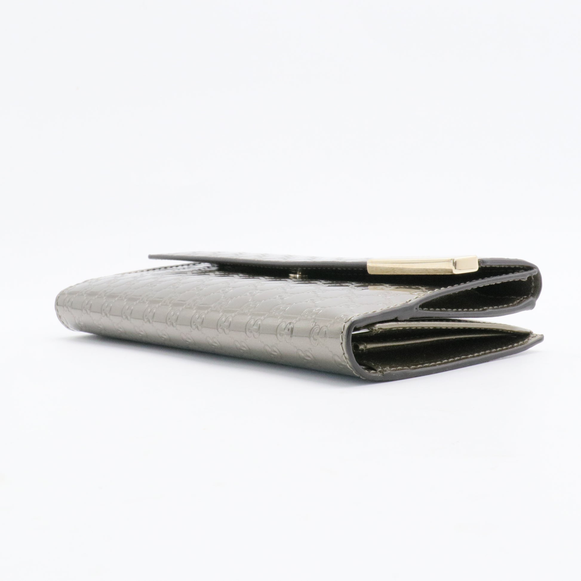 Continental Flap Wallet Guccissima Leather Long