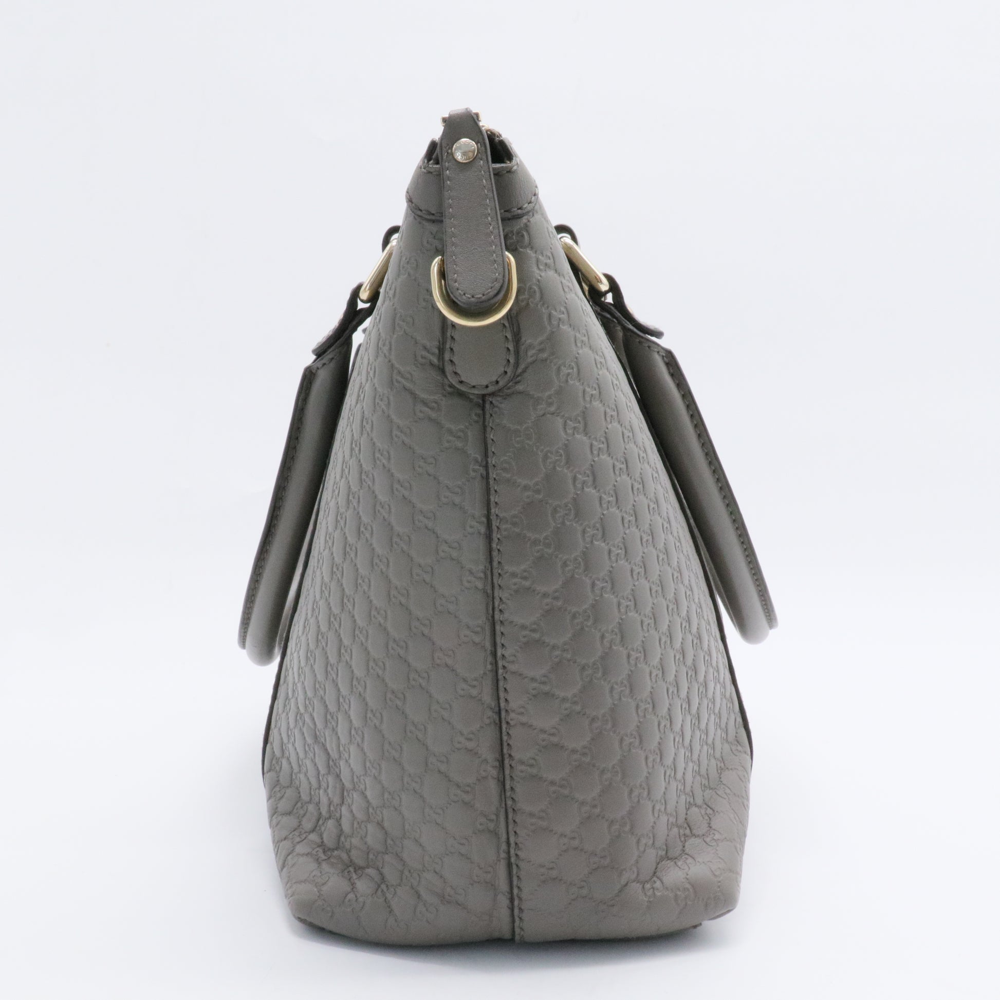 Open Tote Microguccissima Leather Medium
