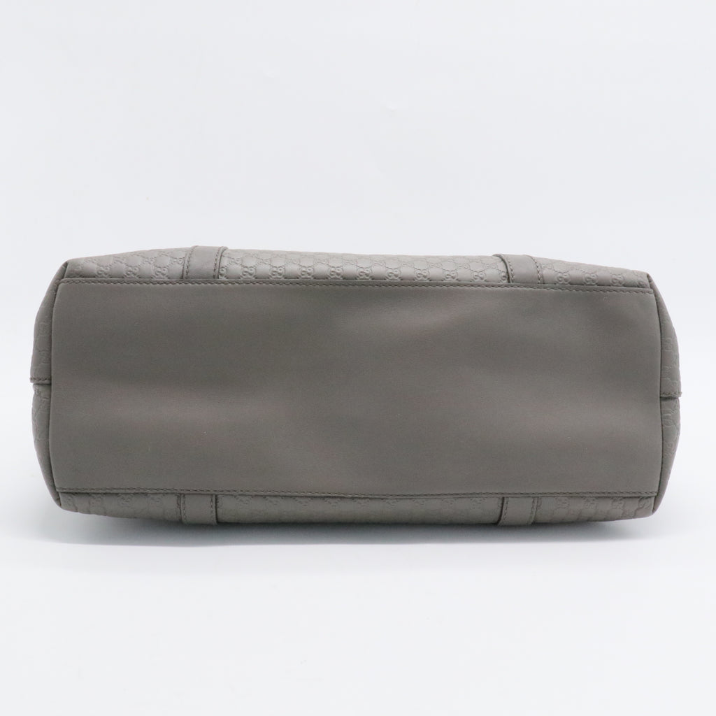 Open Tote Microguccissima Leather Medium