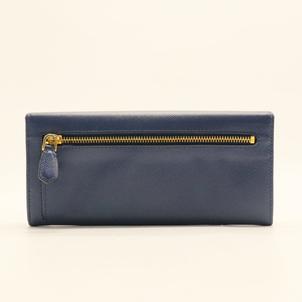 Wallet on Chain Saffiano Leather