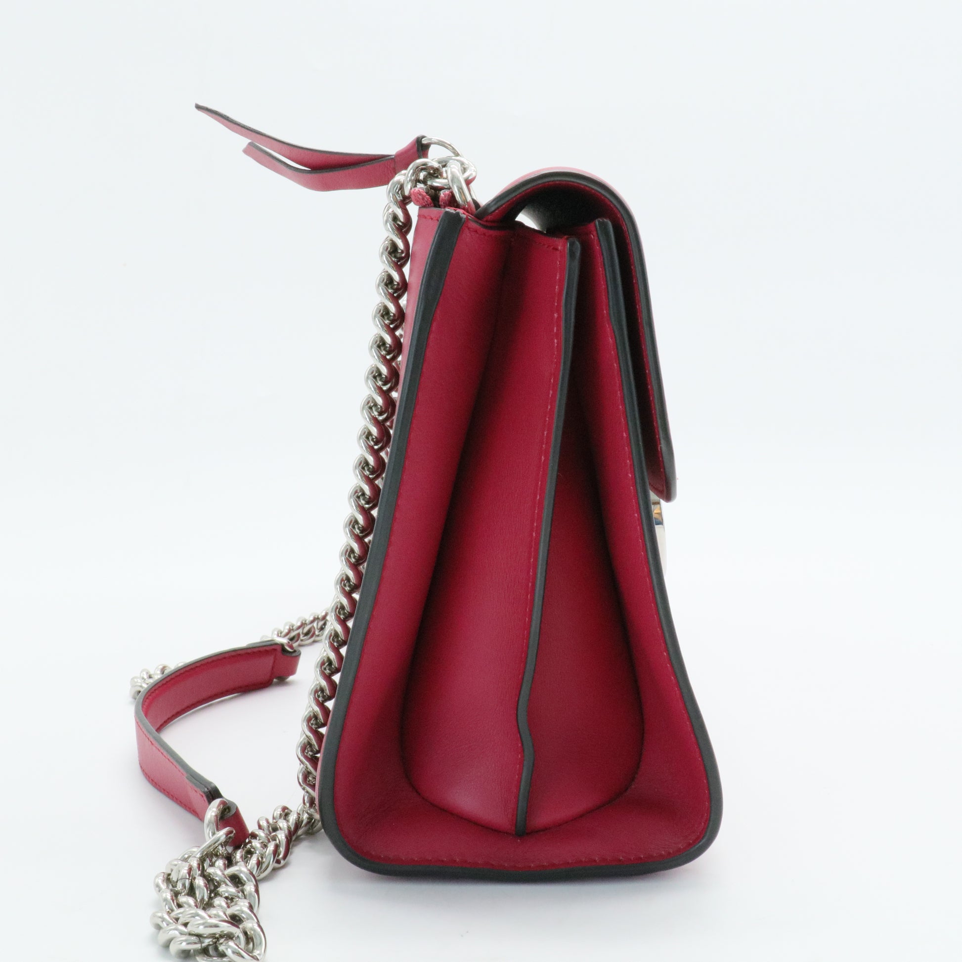 Interlocking Shoulder Bag Leather Medium