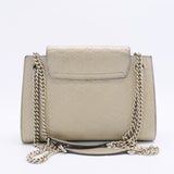 Emily Chain Flap Shoulder Bag Guccissima Leather Small