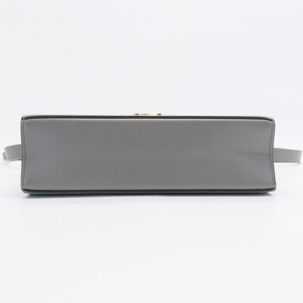 Zumi Flap Shoulder Bag Leather Small