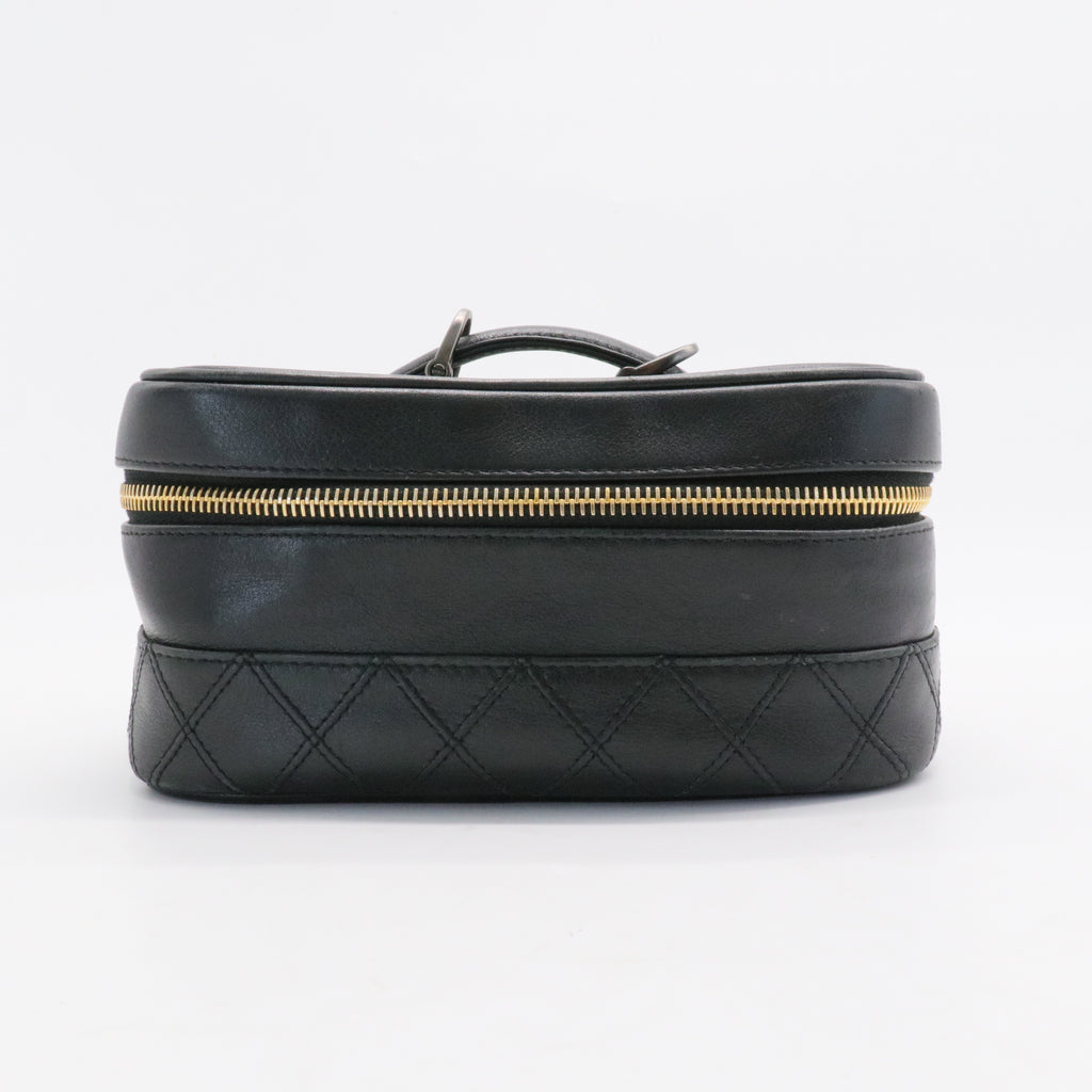 Vintage Cosmetic Case Lambskin