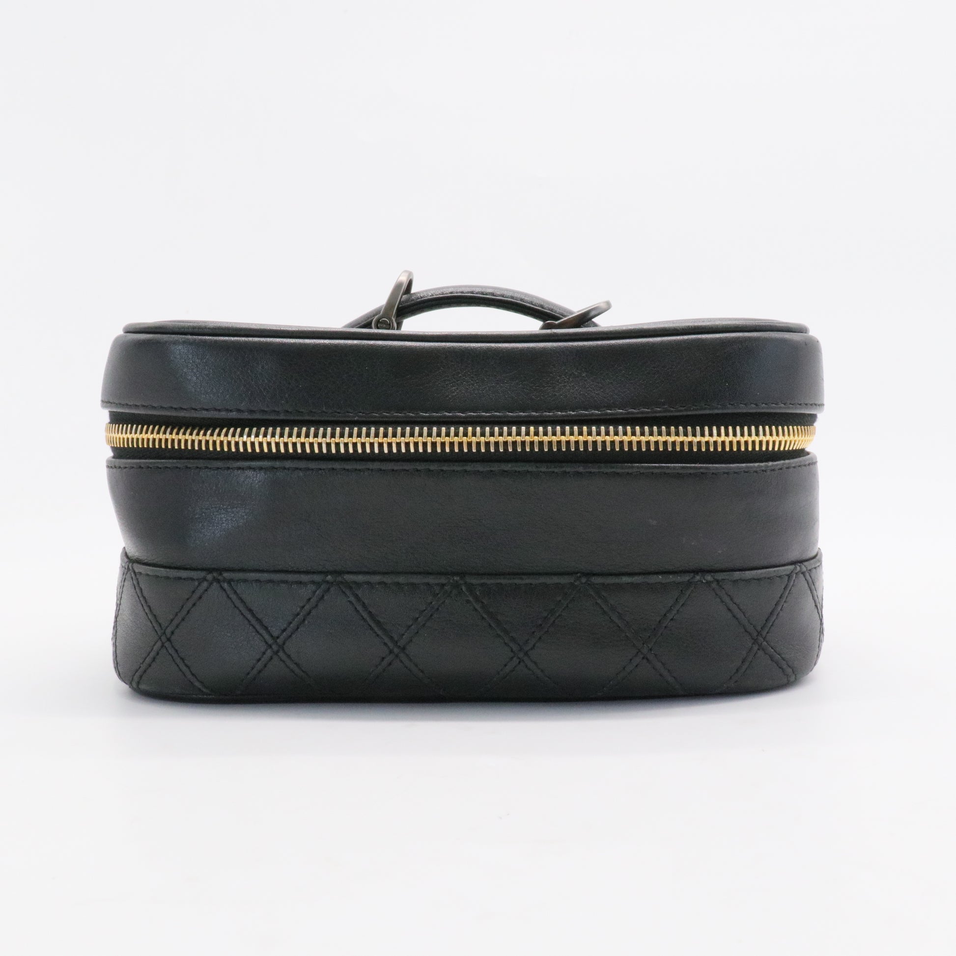 Vintage Cosmetic Case Lambskin