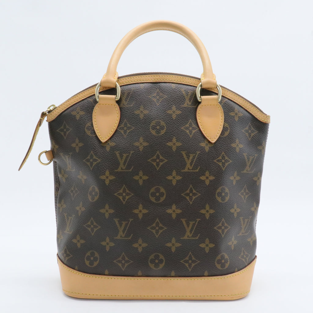 Lockit Handbag Monogram Canvas Vertical