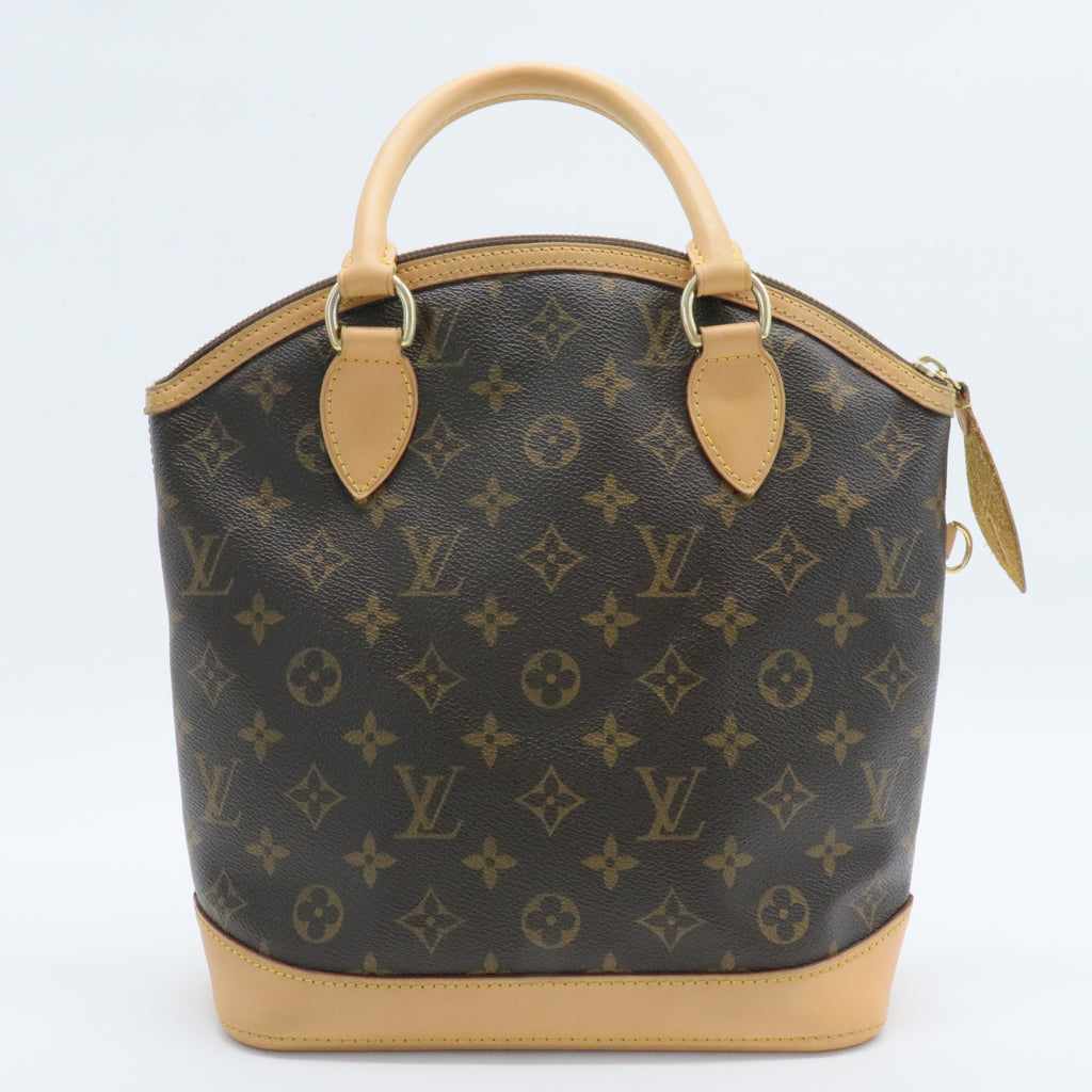 Lockit Handbag Monogram Canvas Vertical
