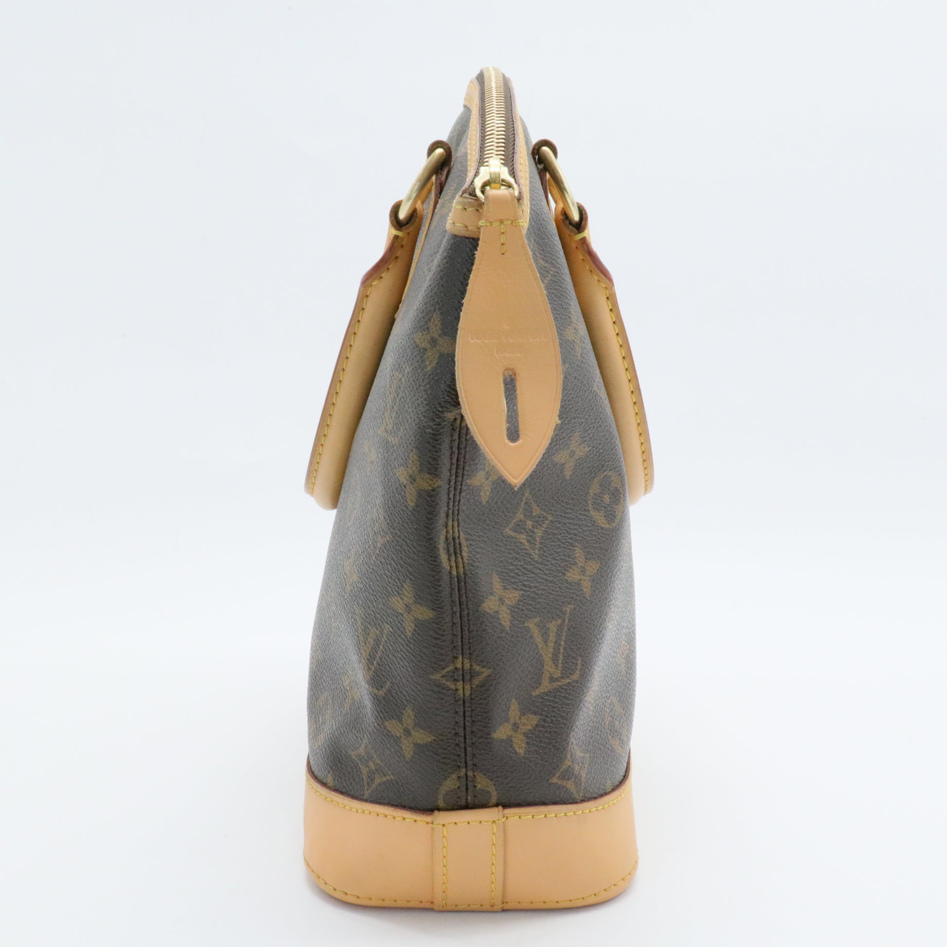 Lockit Handbag Monogram Canvas Vertical