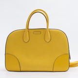 Bright Boston Bag Diamante Leather Medium