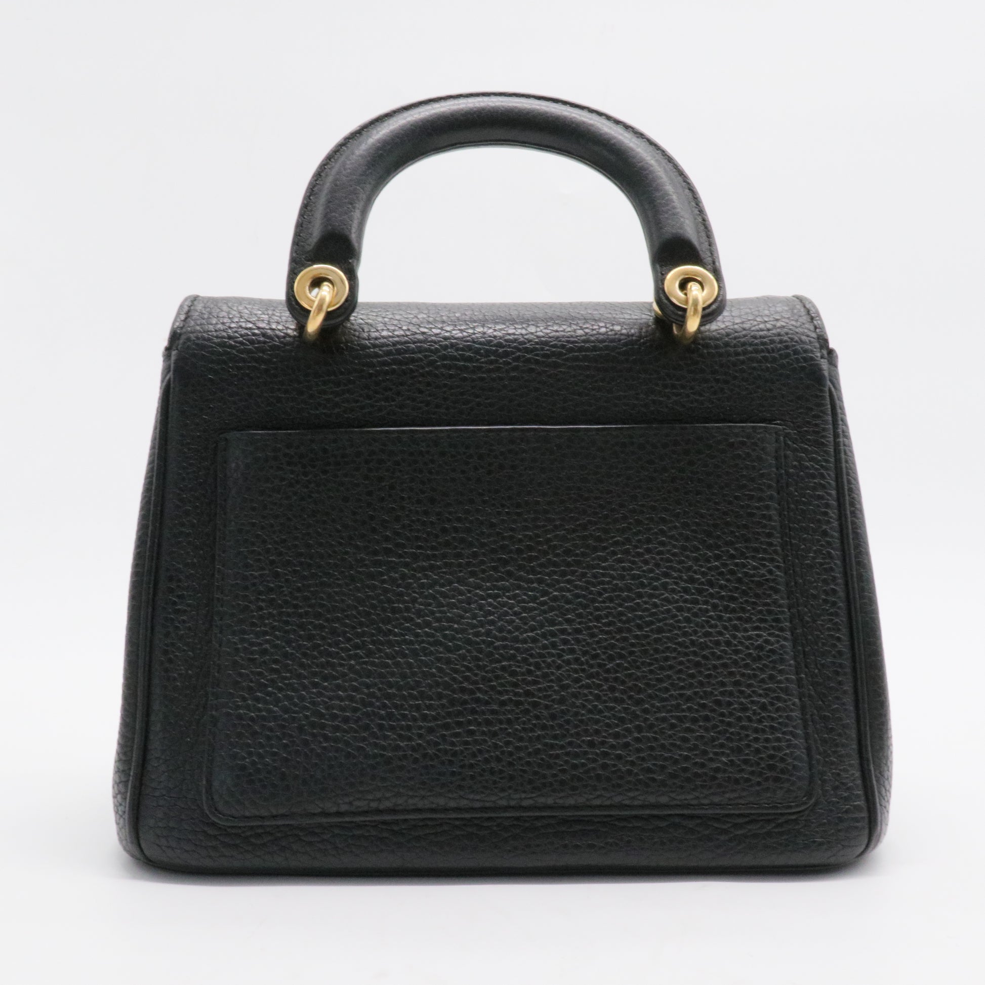 Be Dior Bag Pebbled Leather Mini