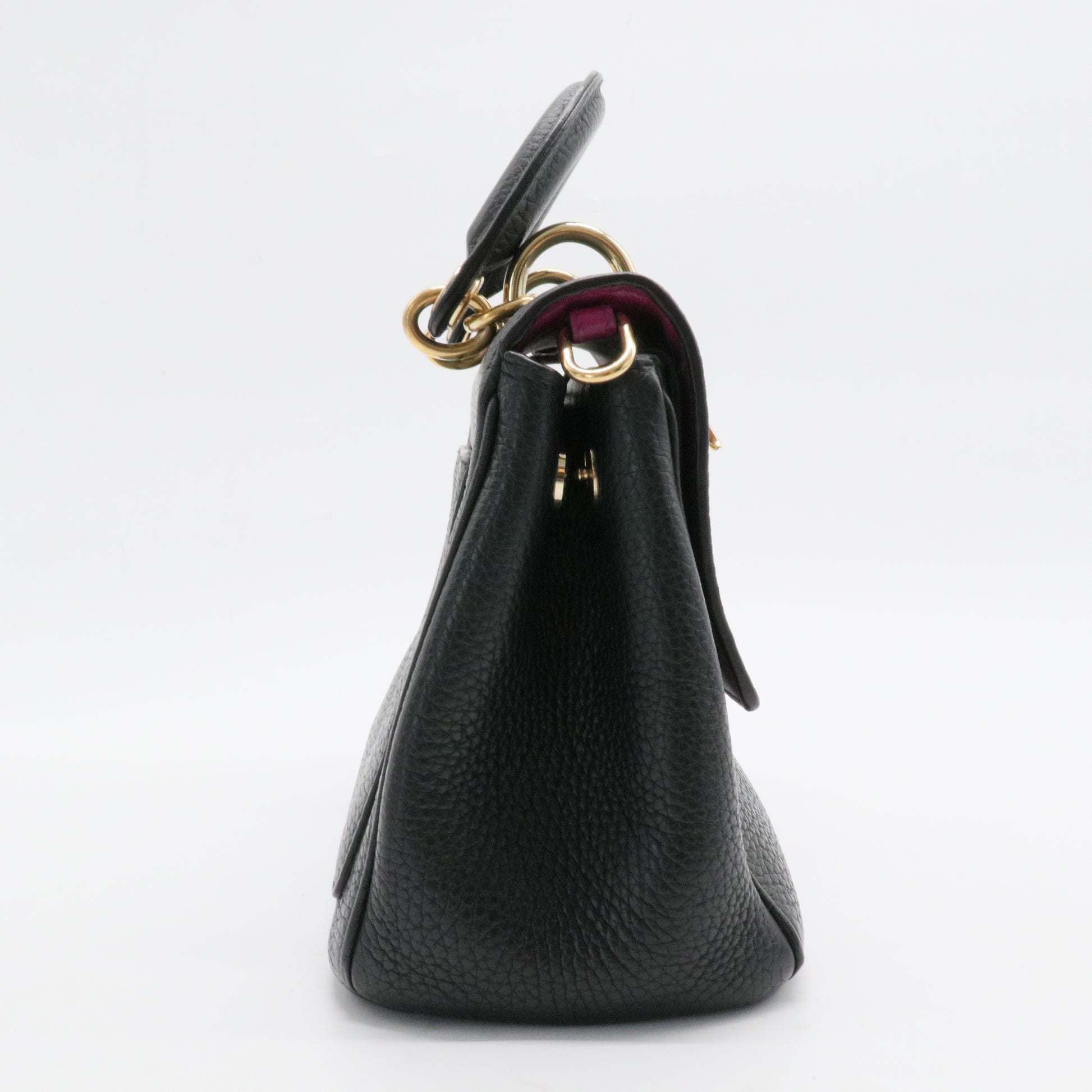 Be Dior Bag Pebbled Leather Mini