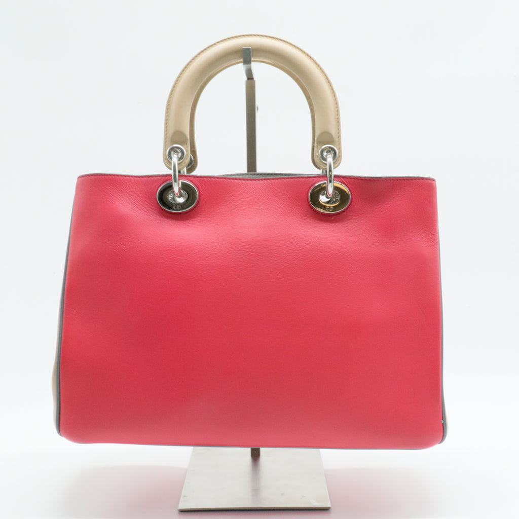 Diorissimo Tote Smooth Calfskin and Python Medium