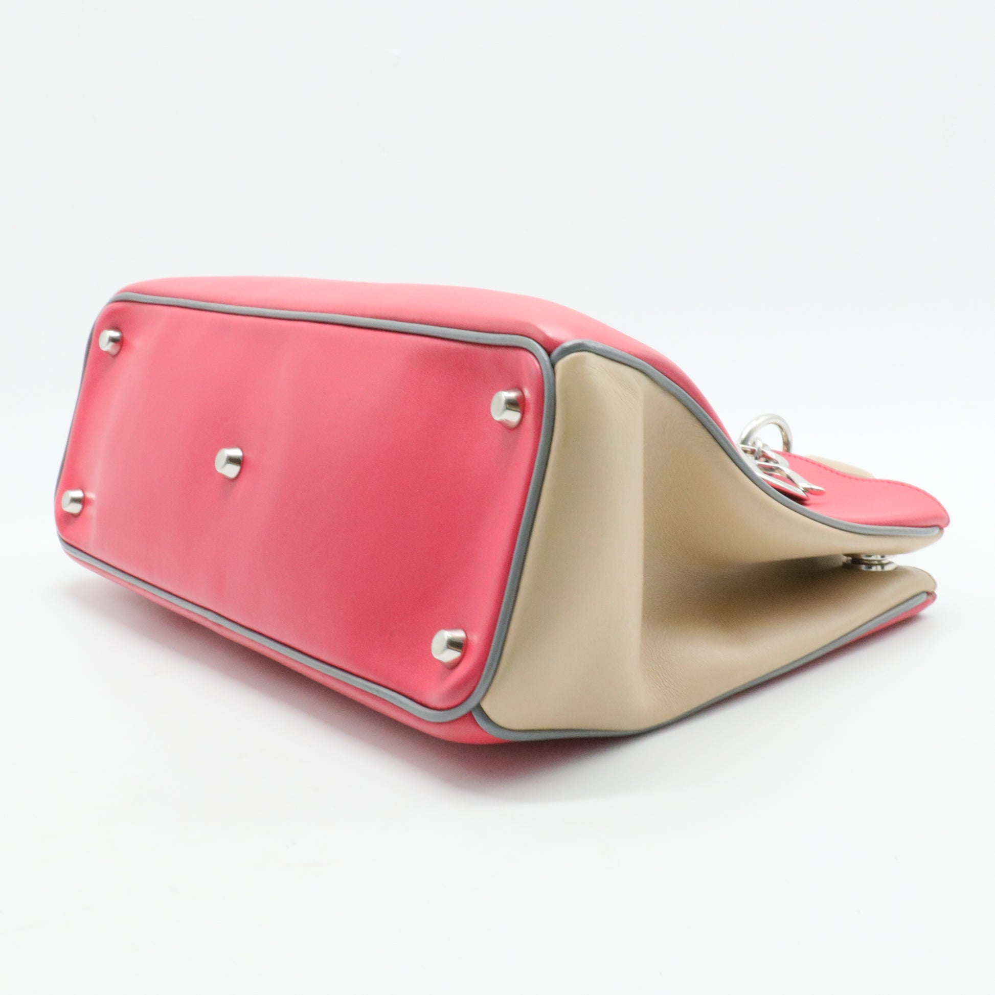 Diorissimo Tote Smooth Calfskin and Python Medium