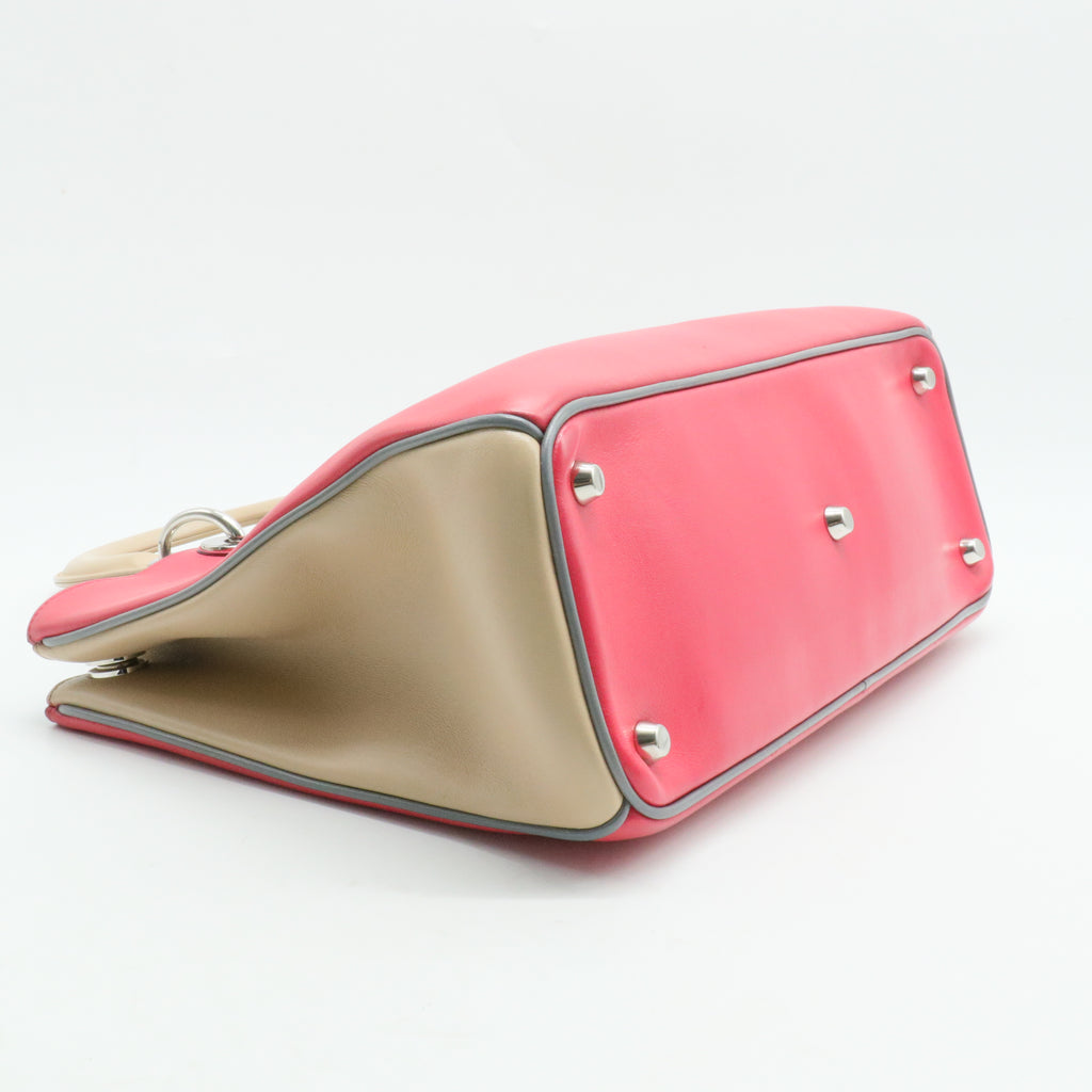 Diorissimo Tote Smooth Calfskin and Python Medium