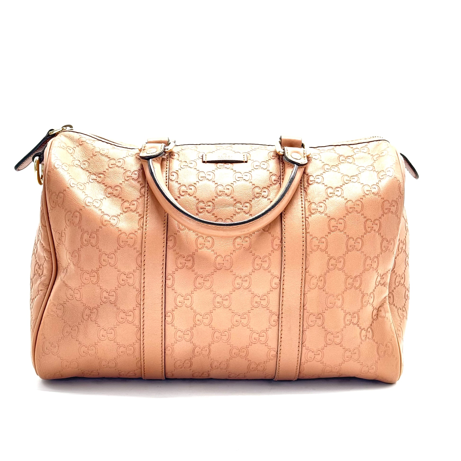 Joy Boston Bag Guccissima Leather Medium