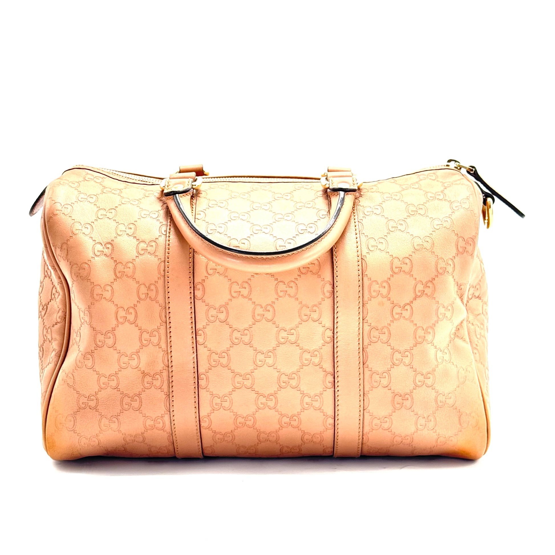Joy Boston Bag Guccissima Leather Medium