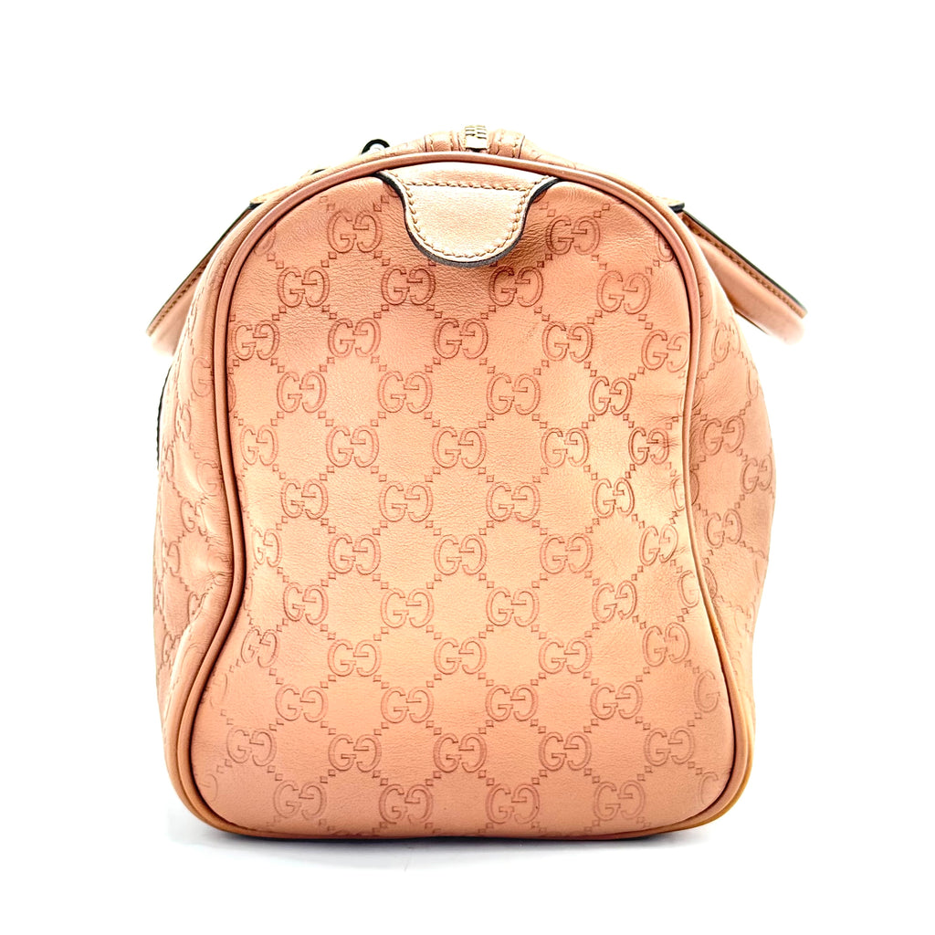 Joy Boston Bag Guccissima Leather Medium