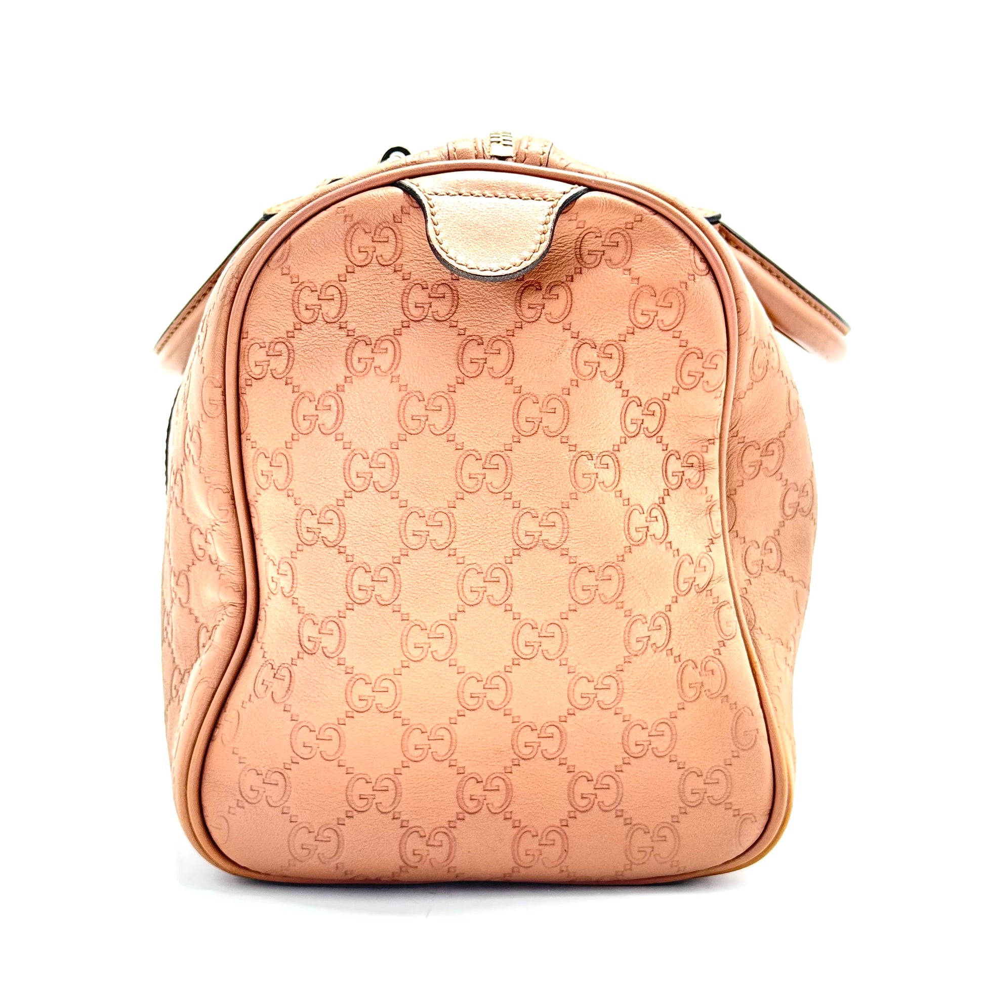 Joy Boston Bag Guccissima Leather Medium