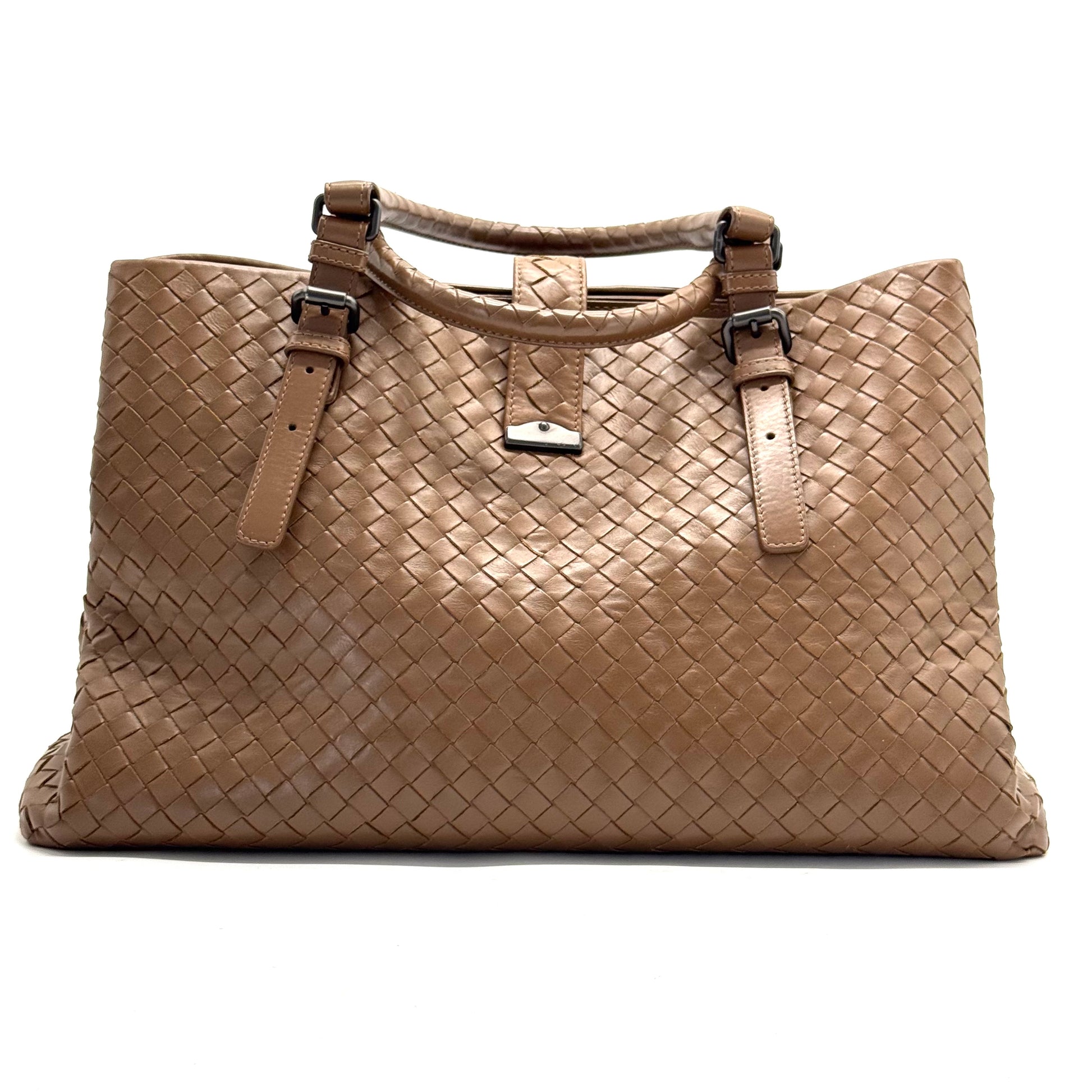 Roma Handbag Intrecciato Nappa Medium