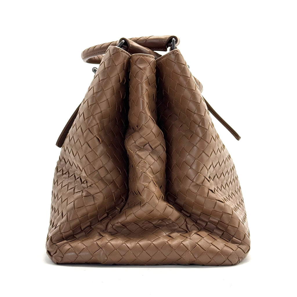 Roma Handbag Intrecciato Nappa Medium