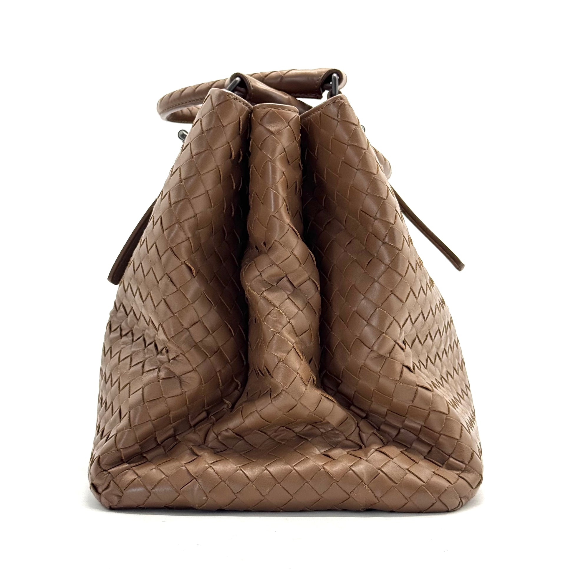 Roma Handbag Intrecciato Nappa Medium