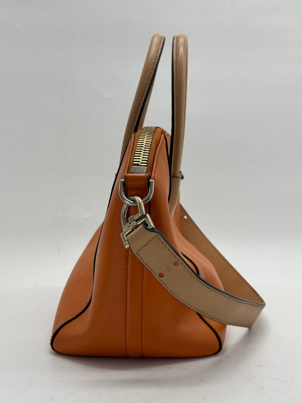 Sugar Goatskin Mini Antigona Orange