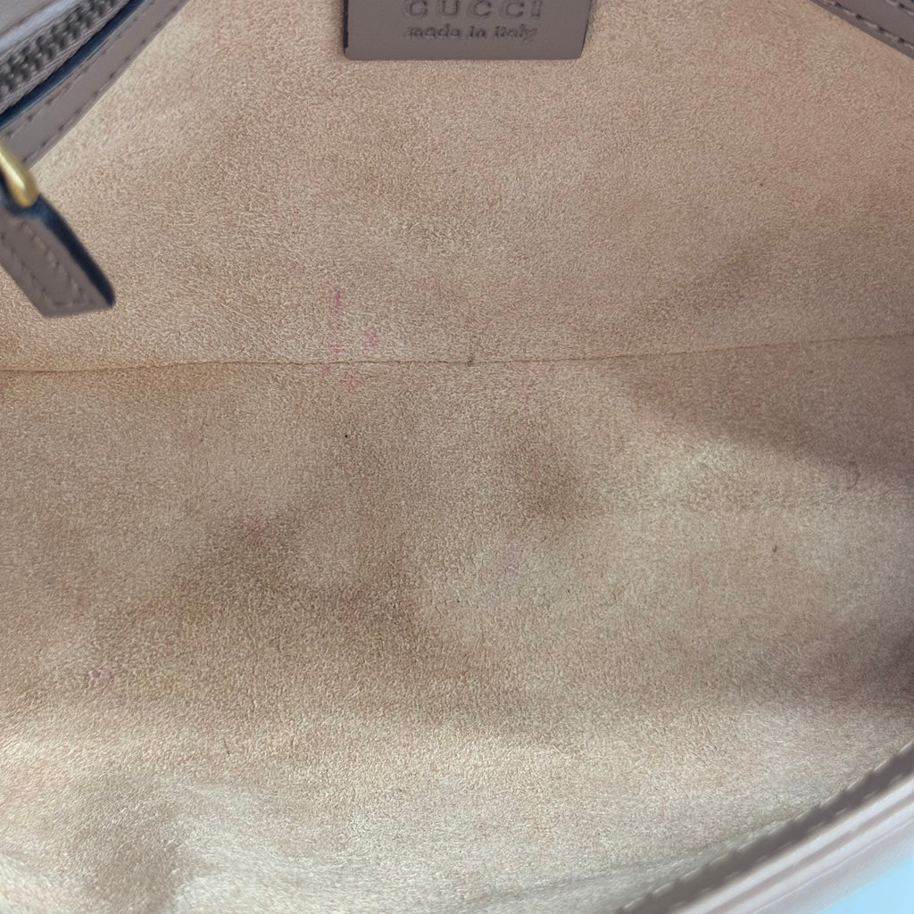 GG Marmont Flap Bag Matelasse Leather Small