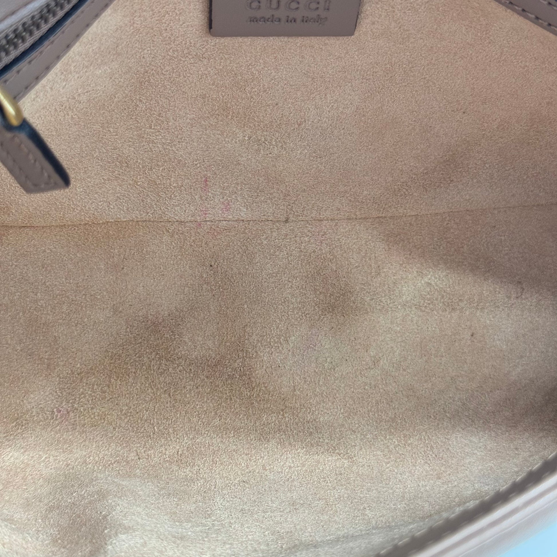GG Marmont Flap Bag Matelasse Leather Small