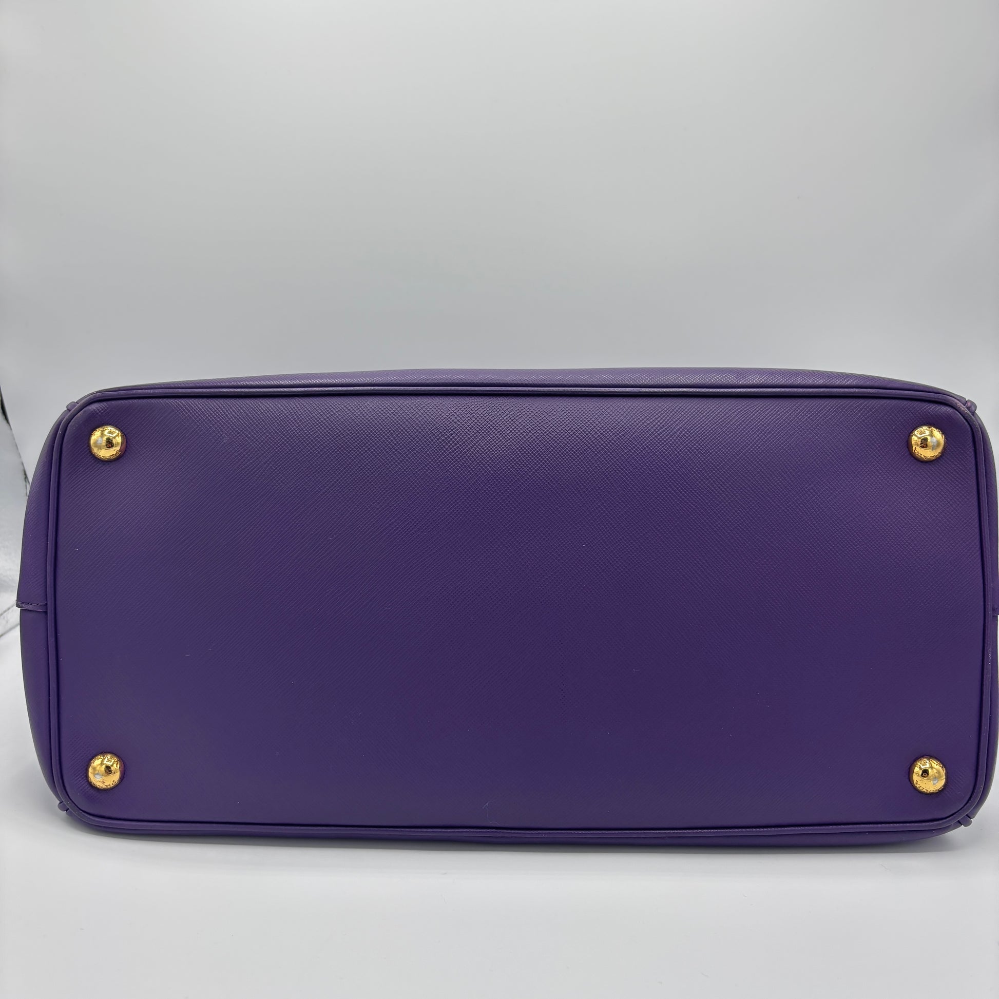 Double Zip Lux Tote Saffiano Leather Large