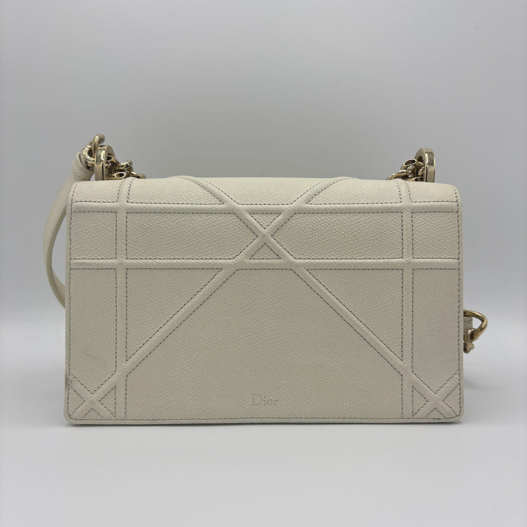 Diorama Flap Bag Grained Calfskin Medium