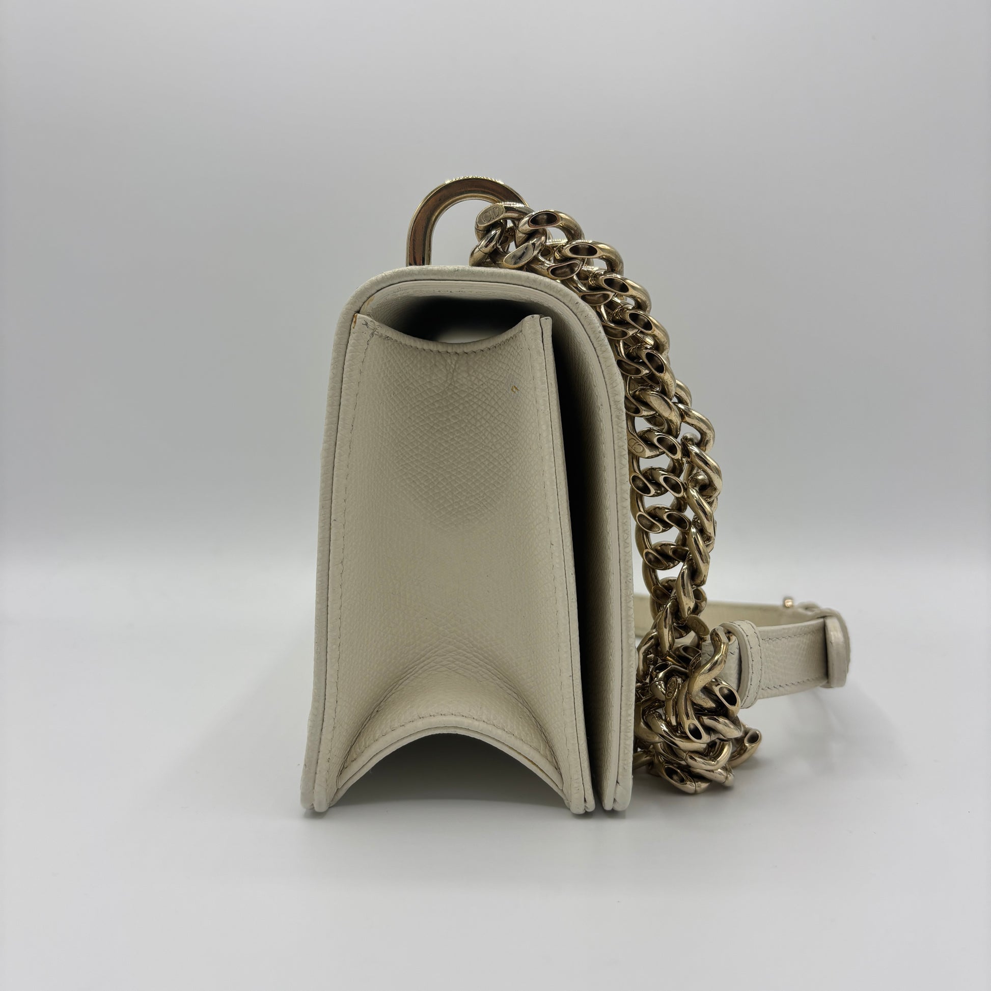 Diorama Flap Bag Grained Calfskin Medium
