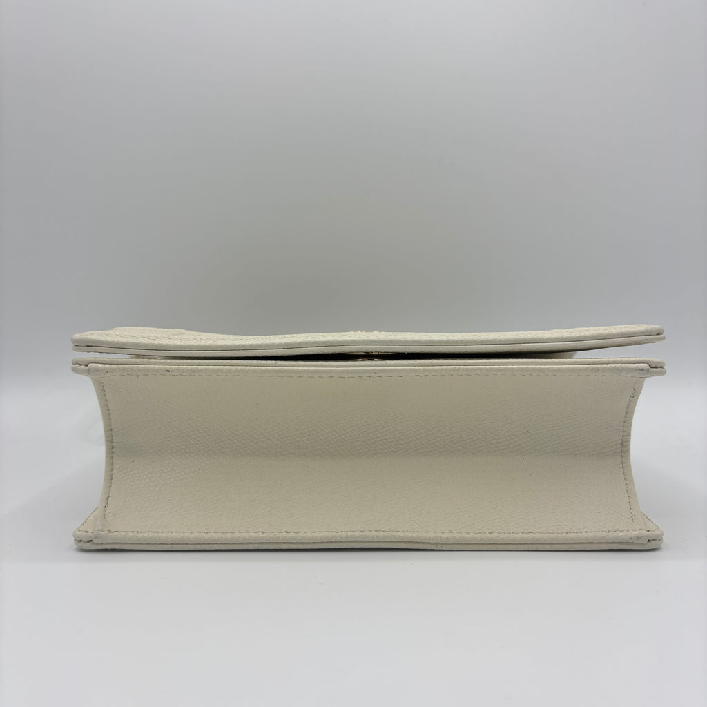 Diorama Flap Bag Grained Calfskin Medium