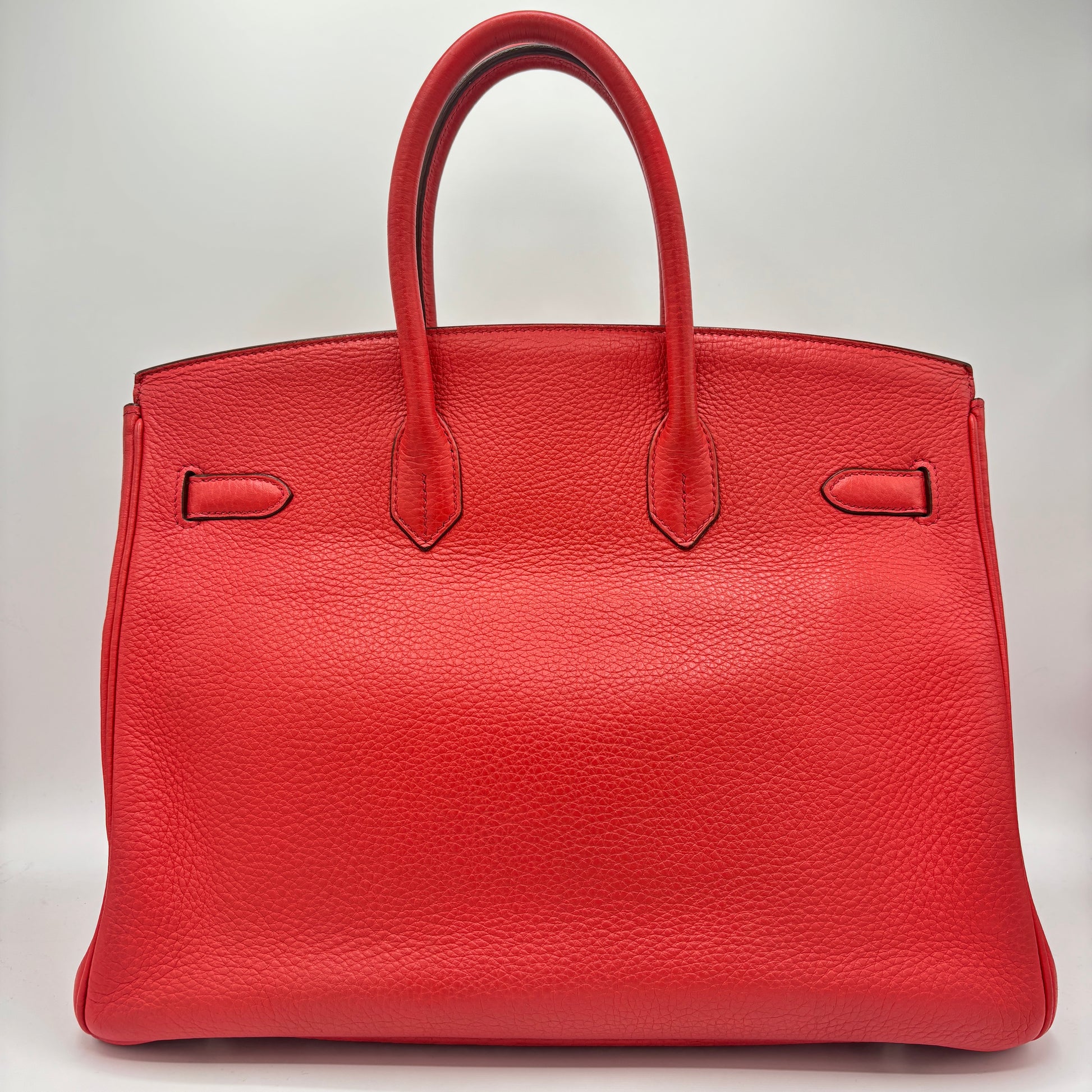 Birkin Handbag Rose Jaipur Togo with Palladium Hardware 35